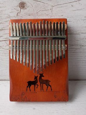 Музичний інструмент Калімба 17 key Kalimba Brown Deer 2