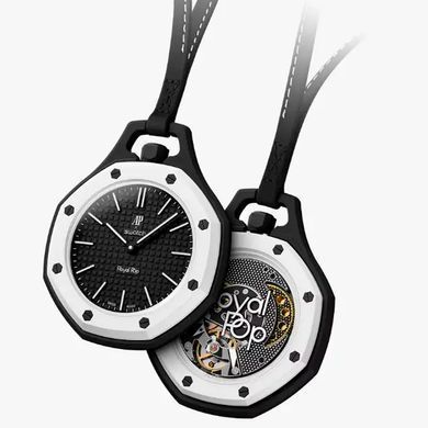 Карманные дизайнерские часы Swatch Royal Pop, 1:1 цвет Ocho Negro