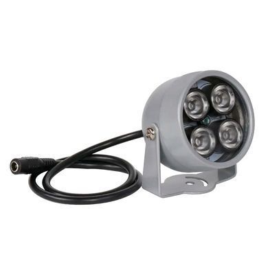 Набір 4шт. Прожектор інфрачервоний ІЧ для камери вуличний 4 LED 60 градусів до 50 метрів ESCAM 460