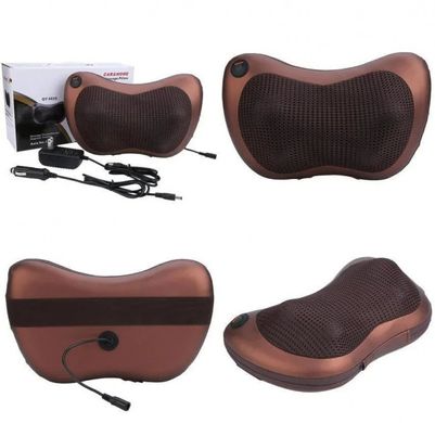 Масажер з підігрівом для спини і шиї масажна подушка Massage pillow GHM 8028