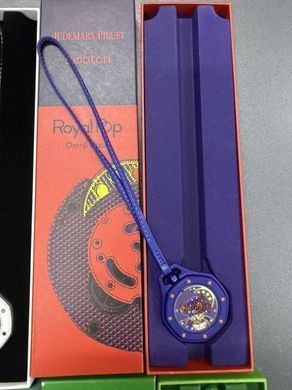 Кишеньковий дизайнерський годинник Swatch Royal Pop, 1:1 колір Orenji Hachi