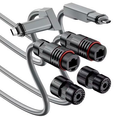 Кабель Адаптер для Starlink Gen2/V2 с разъемом SPX на RJ45 1м