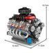 Конструктор Mould King Двигун Chevy LSX454 V8 із Моторизацією, 487 деталей