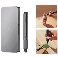 Гравер-ручка Акумуляторна Xiaomi Mijia Electric Grinding Pen з 16 насадками в кейсі