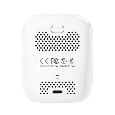 Багатофункціональний детектор якості повітря Tuya WiFi 8в1 Монітор CO2, HCHO, TVOC, PM1.0, PM2.5, PM10 з вимірюванням температури та вологості