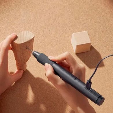 Гравер-ручка Акумуляторна Xiaomi Mijia Electric Grinding Pen з 16 насадками в кейсі