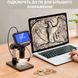 Цифровой микроскоп Hayve MK5 с 4.3-дюймовым IPS-экраном с увеличением от 500X до 1500X и встроенной системой LED подсветки