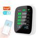 Багатофункціональний детектор якості повітря Tuya WiFi 8в1 Монітор CO2, HCHO, TVOC, PM1.0, PM2.5, PM10 з вимірюванням температури та вологості