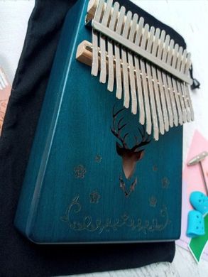 Музичний інструмент Калімба 17 key Kalimba Blue Deer