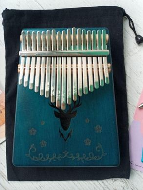 Музичний інструмент Калімба 17 key Kalimba Blue Deer