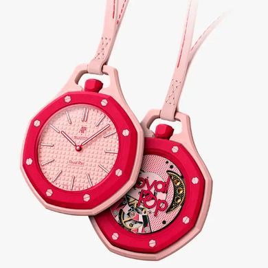 Карманные дизайнерские часы Swatch Royal Pop, 1:1 цвет Sakura Iro