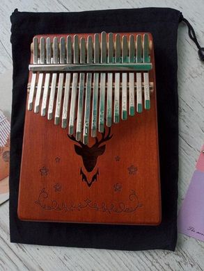 Музичний інструмент Калімба 17 key Kalimba Brown Deer