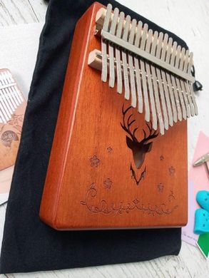 Музичний інструмент Калімба 17 key Kalimba Brown Deer