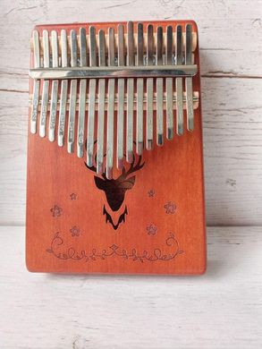 Музичний інструмент Калімба 17 key Kalimba Brown Deer