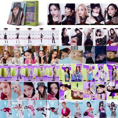 Фотокартки 55 штук K-POP ITZY KILL MY DOUBT ИЗИ Ломо Карты Lomo Card Коллекционерные карты