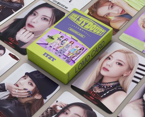 Фотокартки 55 штук K-POP ITZY KILL MY DOUBT ІЗІ Ломо Карти Lomo Card Колекціонерні карти