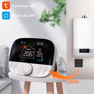 Умный Беспроводной WiFi-термостат RF433 для теплого пола и газового котла
