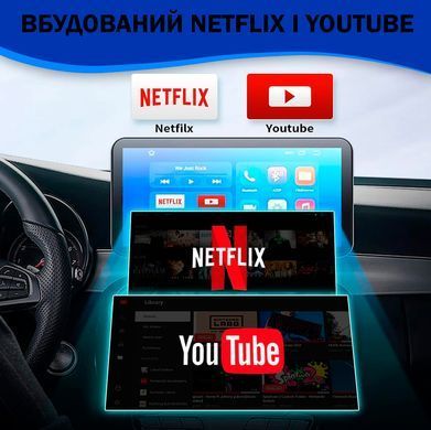 Бездротовий Адаптер GT4S 3в1 2Gb+16Gb Carplay Smart для авто для Apple CarPlay і Android Auto USB 5G WiFi Bluetooth Чорний