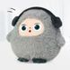 Интерактивная Плюшевая Игрушка BOBO с AI, голосом и LED глазами Компаньон с искусственным интеллектом для игры и обучения USB Серый