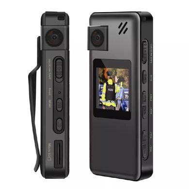 Міні камера Vandlion A32 Sports Body Camera 1080p з диктофоном, дисплеєм, поворотним об'єктивом та кутом огляду 180°