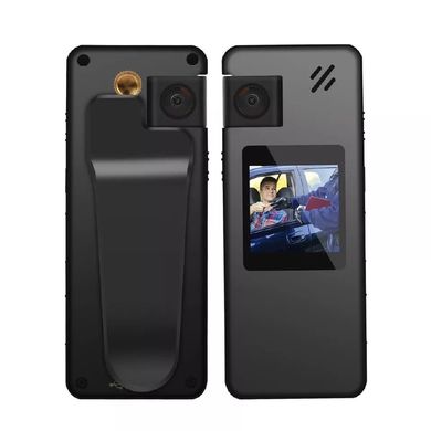 Мини камера Vandlion A32 Sports Body Camera 1080p с диктофоном, дисплеем, поворотным объективом и углом обзора 180°