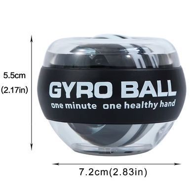 Гироскопический тренажер для кистей рук Gyro Ball PRO TR900 Кистевой тренажер гиробол эспандер