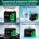 Аккумулятор EVE Класс A+ LiFePO4 DATOUBOSS 12,8V 100Ah с BMS, литий-железо-фосфатная батарея для солнечных систем, ИБП, RV