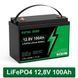 Аккумулятор EVE Класс A+ LiFePO4 DATOUBOSS 12,8V 100Ah с BMS, литий-железо-фосфатная батарея для солнечных систем, ИБП, RV