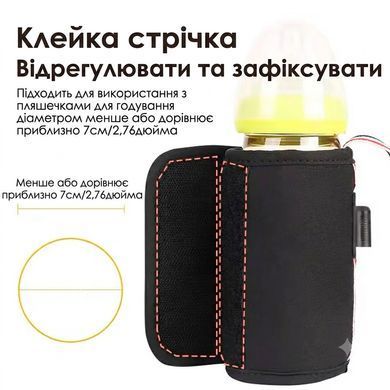 Портативний USB-підігрівач для дитячих пляшечок з терморегуляцією
