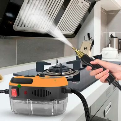 Многофункциональный пароочиститель высокого давления GCJ для дома, автомобиля 2500 Вт Orange