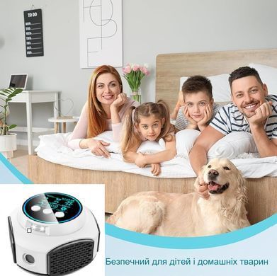 Потужний Ультразвуковий відлякувач до 100м2 мишей, щурів, гризунів та комах Ultrasonic UR03 White-Black