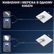 Кабель 2в1 Интернет адаптер + питание DC/USB-C для Starlink Mini 4.5м