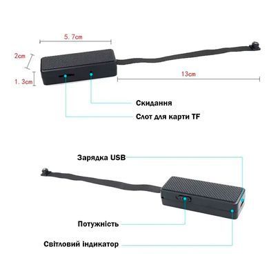 Мини камера 2MP Smart 1080P HD Wifi охранна для дома по уходу за детьми и животными с выносным объективом на шлейфе IP-камера