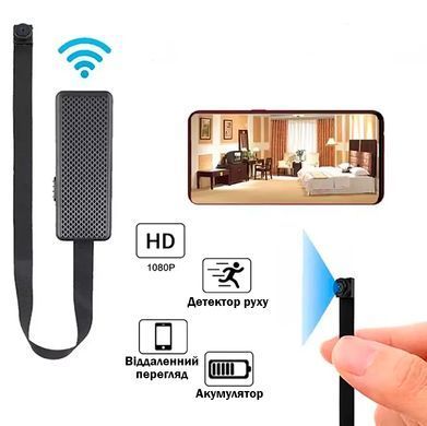 Мини камера 2MP Smart 1080P HD Wifi охранна для дома по уходу за детьми и животными с выносным объективом на шлейфе IP-камера