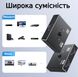 Двунаправленный HDMI сплиттер U&P Switch 1x2/2x1 HDMI 2.0 4K Черный