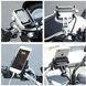 Алюминиевый держатель Motowolf для смартфона с USB зарядкой 12-80V на руль мотоцикла/велосипеда/мопеда/самоката