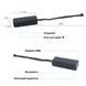 Мини камера 2MP Smart 1080P HD Wifi охранна для дома по уходу за детьми и животными с выносным объективом на шлейфе IP-камера
