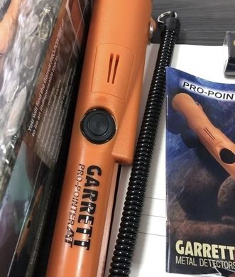 Металошукач підводний GARRETT PRO-POINTER AT ручний пінпоінтер Помаранчевий