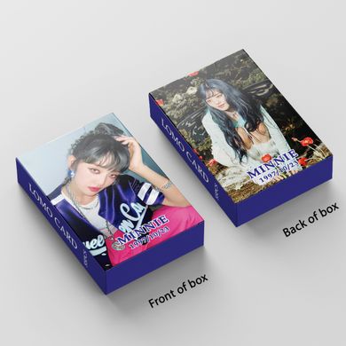 Фотокартки K-POP Ломо Карты Lomo Card MINNIE (G)I-DLE I FEEL Джи-Айдл 55 штук