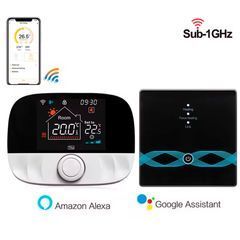 WiFi-термостат RF433 Розумний для теплої підлоги і газового котла з дистанційним керуванням