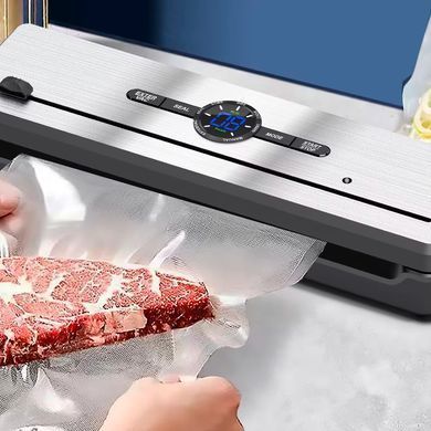 Вакуумный упаковщик для продуктов AP-25P с функцией вакуумирования контейнеров +10 пакетов в комплекте