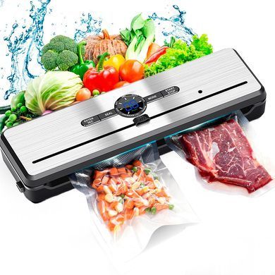Вакуумный упаковщик для продуктов AP-25P с функцией вакуумирования контейнеров +10 пакетов в комплекте