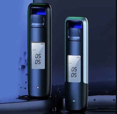 Алкотестер підвищеної точності Susisun (CSY-006) / Цифровий компактний, професійний Драгер Black