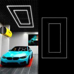 Светильник потолочный светодиодный 360W для гаража, автомойки, спортзала Прямоугольник