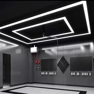 Светильник потолочный светодиодный 360W для гаража, автомойки, спортзала Прямоугольник