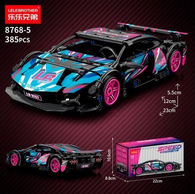 Машинка конструктор Lamba CyberPunk 1:18 на 385 деталей