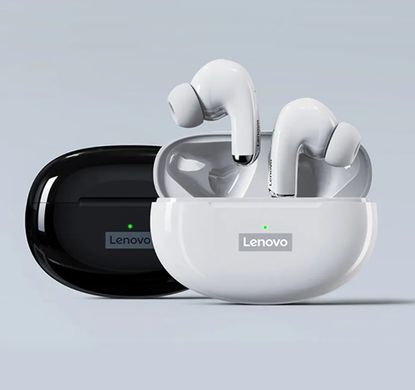 Беспроводные наушники Lenovo LP5 Black ThinkPlus livePods Bluetooth 5.0