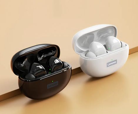 Беспроводные наушники Lenovo LP5 Black ThinkPlus livePods Bluetooth 5.0