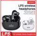 Беспроводные наушники Lenovo LP5 Black ThinkPlus livePods Bluetooth 5.0