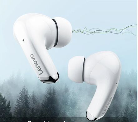 Бездротові навушники Lenovo LP5 White ThinkPlus livePods Bluetooth 5.0